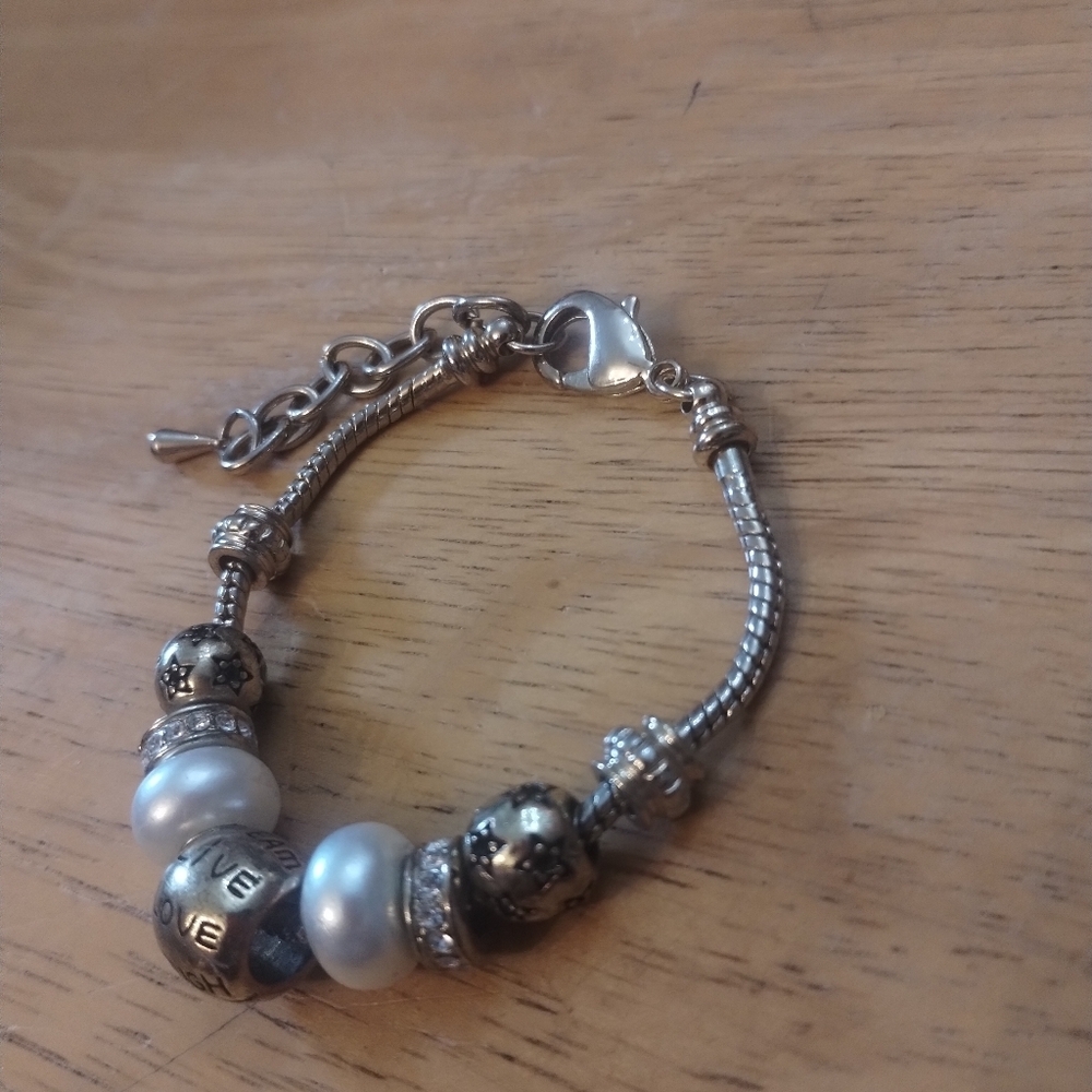 Live Love Laugh Charm Bracelet - Picture 2 of 2